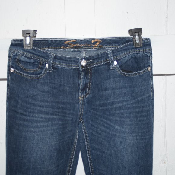Seven flare womens jeans size 31 R 7687 - Picture 3 of 4